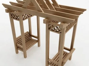 arbor trellis style 2 3D Model