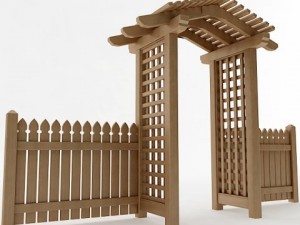 arbor trellis style 4 Model 3D