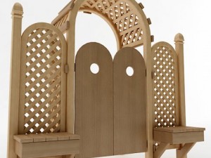 arbor trellis style 5 3D Model