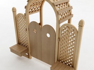 arbor trellis style 5 Model 3D