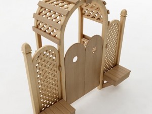 arbor trellis style 5 Model 3D
