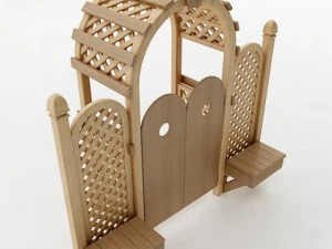 arbor trellis style 5 3D Model