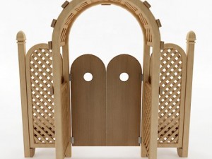 arbor trellis style 5 Model 3D
