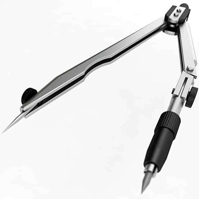 bussola Modello 3D .c4d .max .obj .3ds .fbx .stl .blend