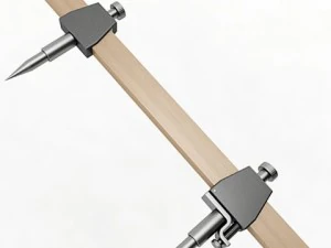 kompas promieniowy Model 3D