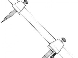 beam compass 3D Model