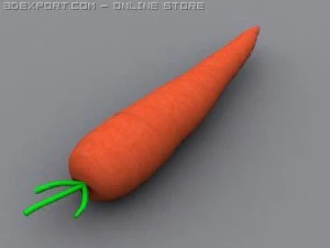 carrot 3D Model