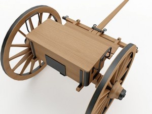 napoleon m1841 6 pounder collection Modelo 3D