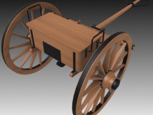 napoleon m1841 6 pounder collection Modelo 3D