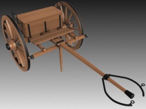 napoleon m1841 6 pounder collection Modelo 3D
