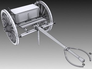 napoleon m1841 6 pounder collection Modelo 3D