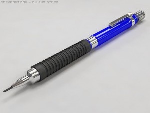 mechanical pencil 3D-Modell