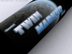 twin marker 3D Model