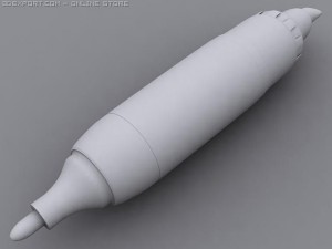 twin marker 3D Model
