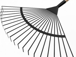 garden fan rake 3D Model