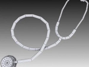 stethoscope 3D Model