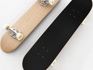 skateboard 3D Model