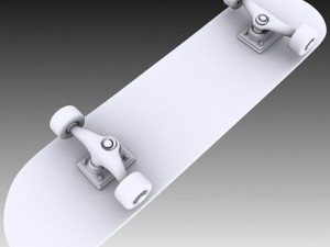 skateboard 3D Модель