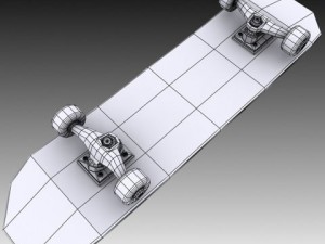 skateboard 3D Модель