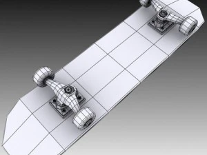 skateboard 3D Model