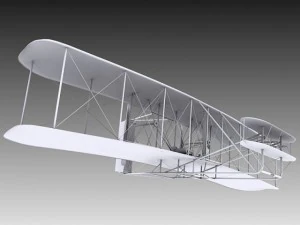 1903 wright flyer 3D Model