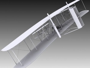 1903 wright flyer 3D Model