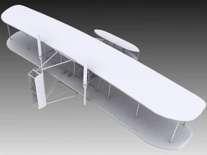1903 wright flyer 3D Model