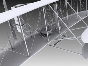 1903 wright flyer 3D Model