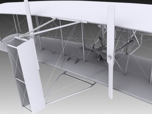 1903 wright flyer 3D Model
