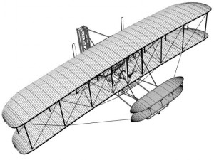 1903 wright flyer 3D Model