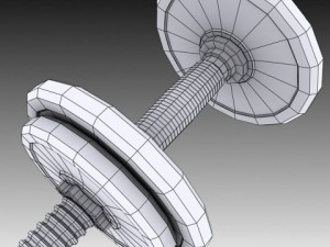 dumbbell Model 3D