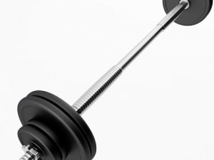 barbell Modello 3D