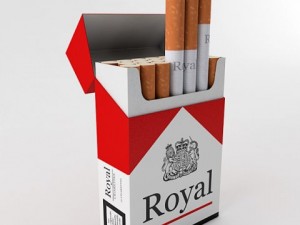cigarette pack 3Dモデル