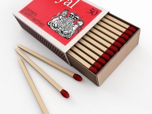 matches 3Dモデル
