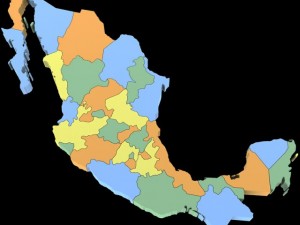 3d mexico map 3D Model