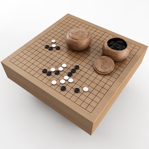 go game 3D Model .c4d .max .obj .3ds .fbx .stl .blend 