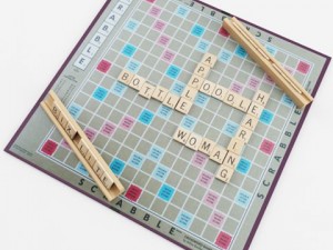 scrabble board game 3D Model