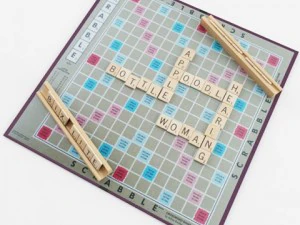 スクラブルボードゲーム 3Dモデル