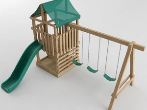 oyun alanı seti 3D Model