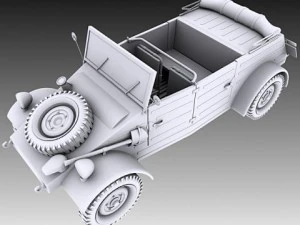 kubelwagen 3D Model