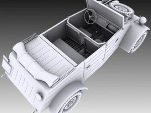 kubelwagen 3D Model