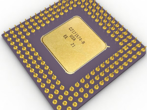 i486 dx2 cpu processor Model 3D
