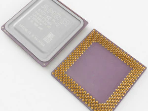 amd k6-2 cpu 3D Model