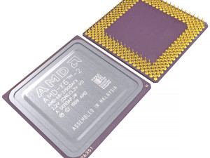 amd k6-2 cpu 3D 模型