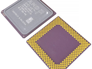 amd k6-2 cpu 3D 模型