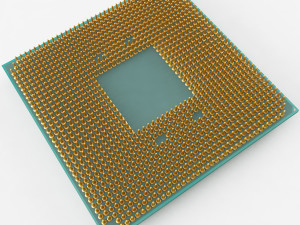 amd ryzen cpu 3D Model