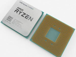 amd ryzen cpu 3D Model