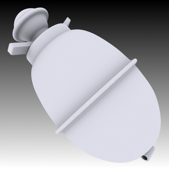 3d printable m39 eihandgranate model Modèle 3D .c4d .max .obj .3ds .fbx .stl .blend 
