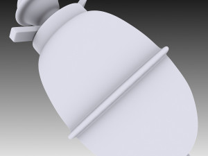 3d printable m39 eihandgranate model Modello 3D