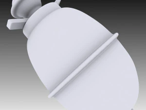 3 boyutlu yazdırılabilir m39 eihandgranate modeli 3D Model